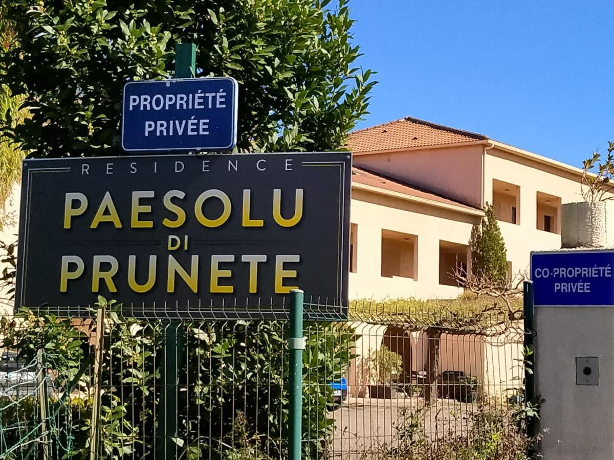 Studio A 100M De La Plage Et De La Piscine Cervione Buitenkant foto