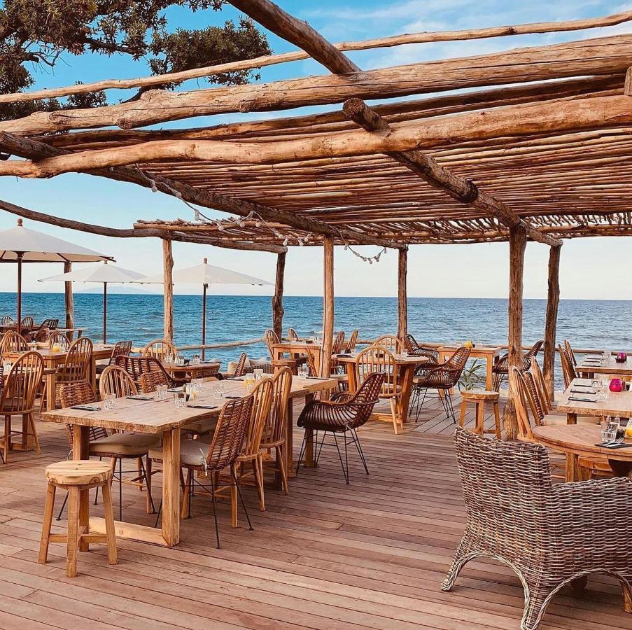 Studio A 100M De La Plage Et De La Piscine Cervione Buitenkant foto