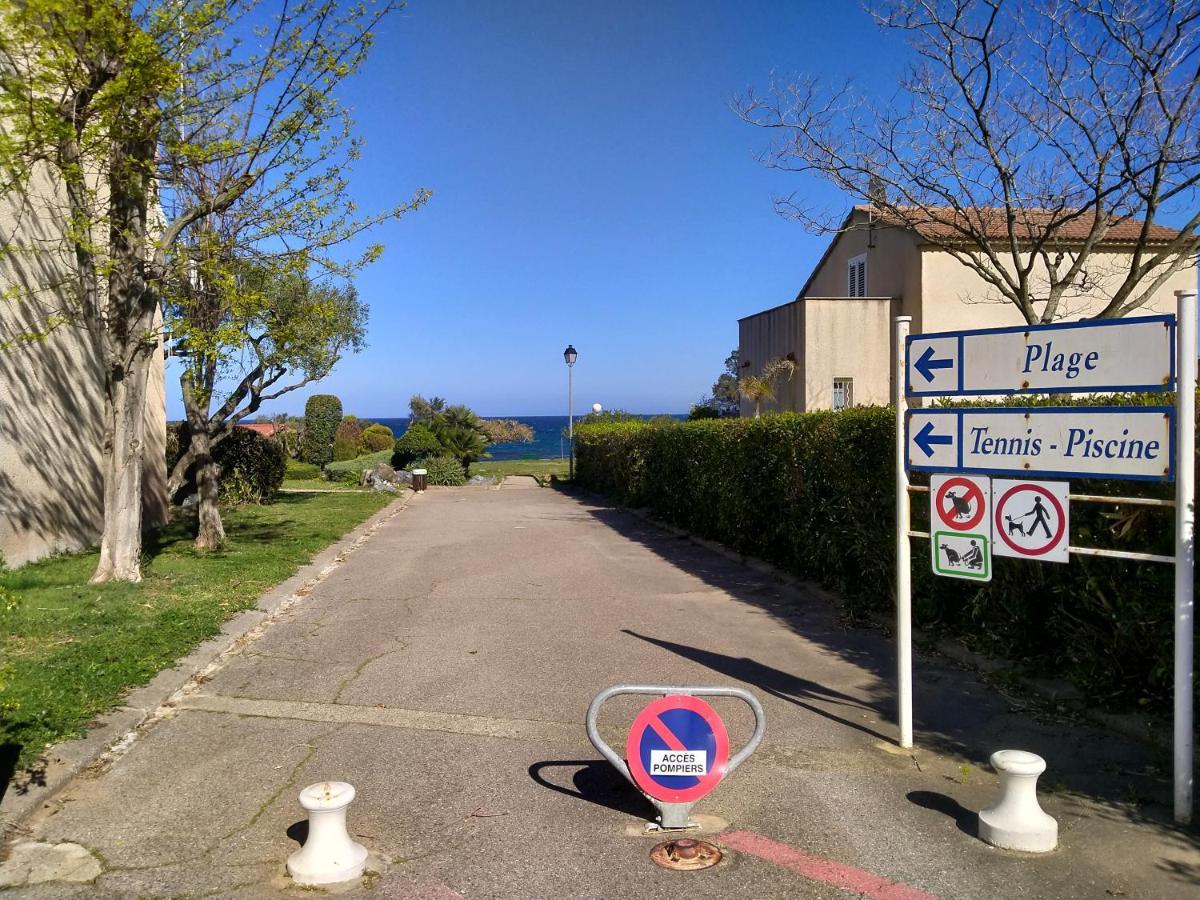 Studio A 100M De La Plage Et De La Piscine Cervione Buitenkant foto